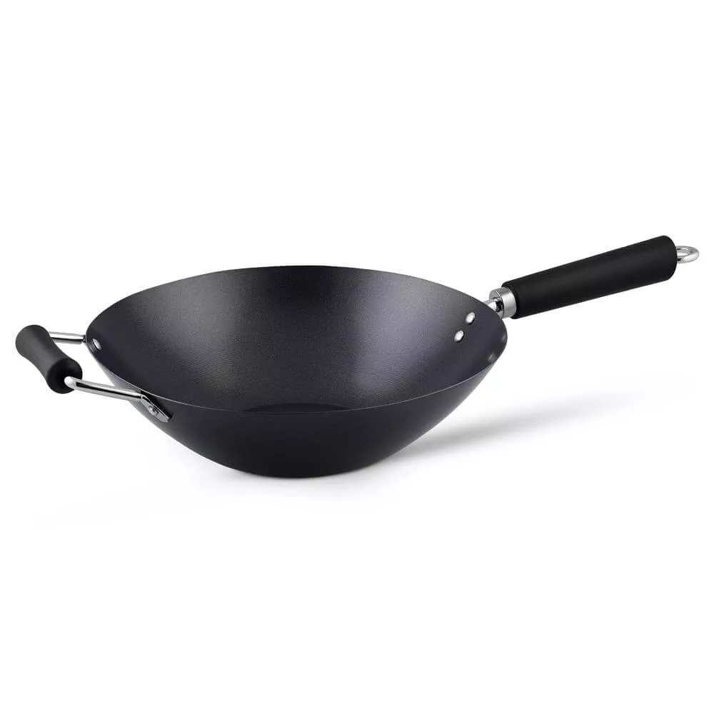 Ken Hom Excellence Non-Stick Carbon Steel Wok 31cm